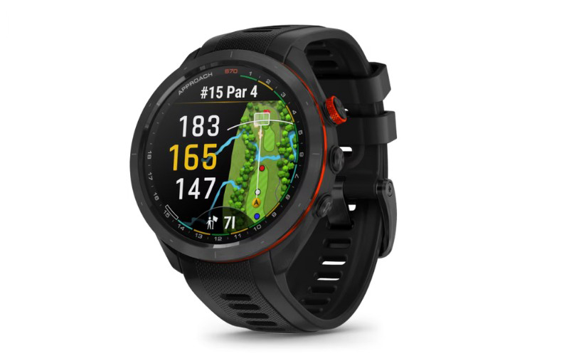 Đồng hồ Garmin S70 được tích hợp nhiều tính năng để hỗ trợ golfer luyện tập và thi đấu