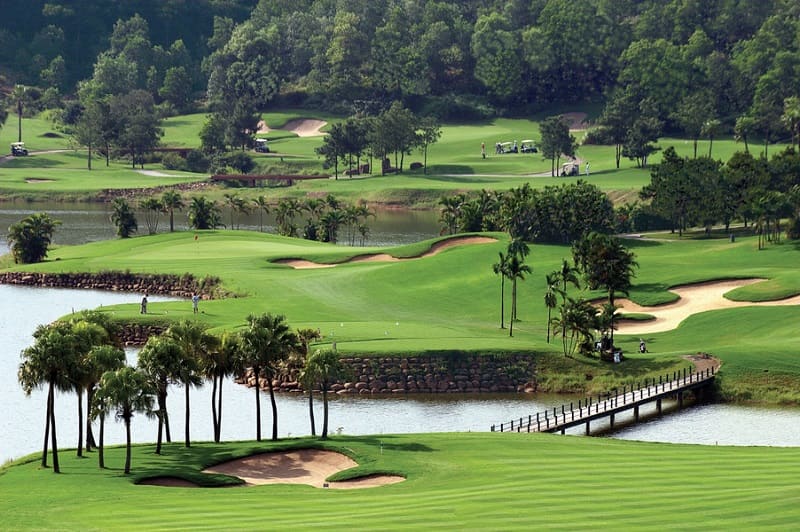 Sân golf Chi Linh Star Golf & Country Club được xây dựng theo tiêu chuẩn quốc tế