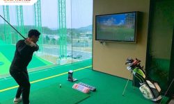 Sân tập kết hợp phòng golf 3D mang lại trải nghiệm ấn tượng cho golfer