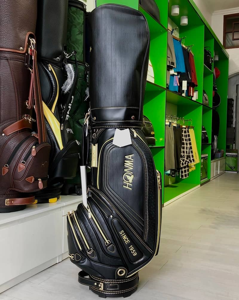 Túi golf Honma có kiểu dáng, mẫu mã đa dạng cho golfer thỏa sức lựa chọn
