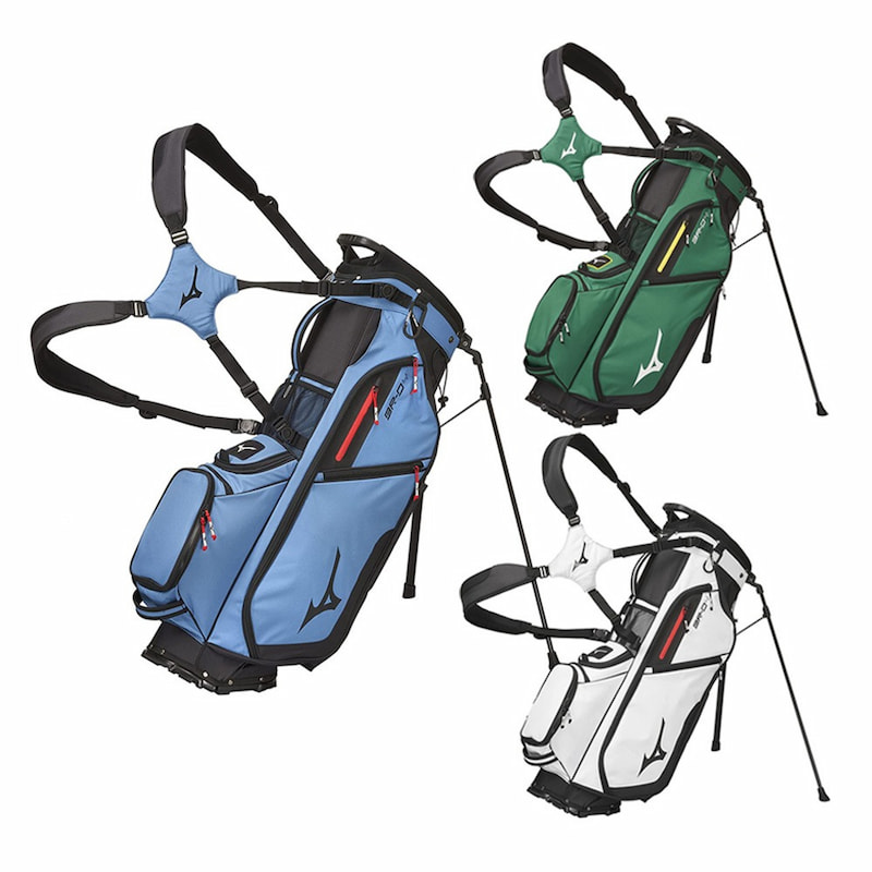 Túi golf Mizuno có kiểu dáng đa dạng, bền bỉ theo thời gian