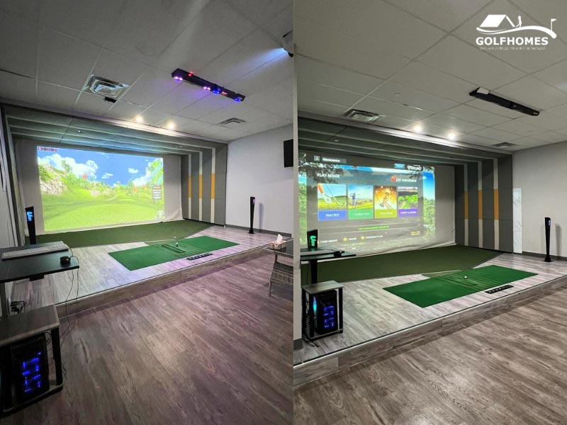 Golfhomes cung cấp dịch vụ lắp đặt phòng golf 3D cao cấp, chất lượng nhất tại Việt Nam