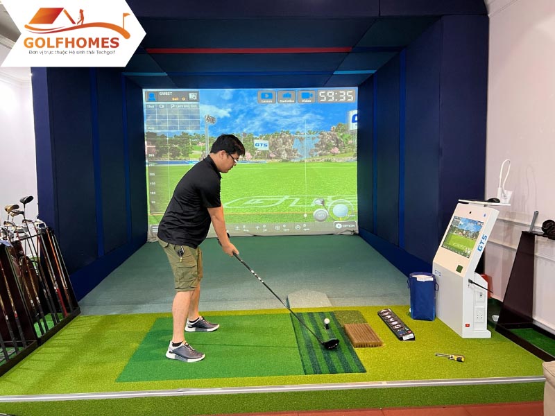 Phòng golf 3D GTS được rất nhiều golfer lựa chọn vì sự thuận tiện và công nghệ hiện đại