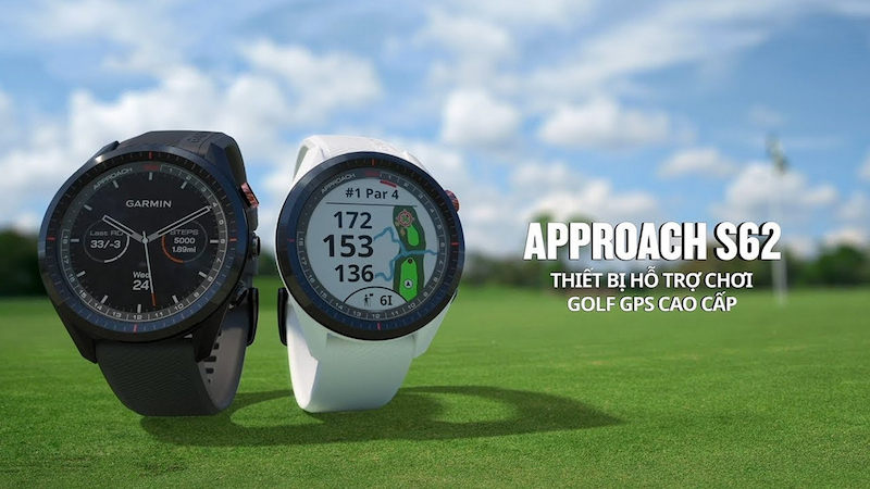 Sử dụng đồng hồ S62 giúp tối ưu hiệu suất đánh bóng cho golfer