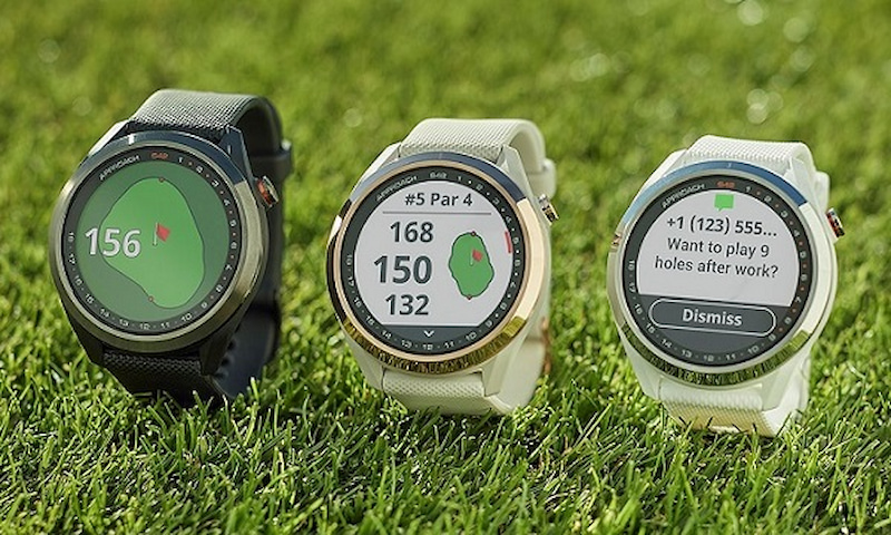 Đồng hồ golf Approach S62 tích hợp nhiều tính năng hiện đại