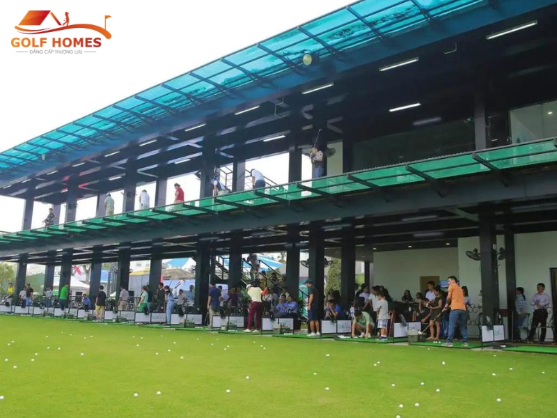 Sân tập golf Eco Lake View là địa điểm luyện tập được các golfer đánh giá cao