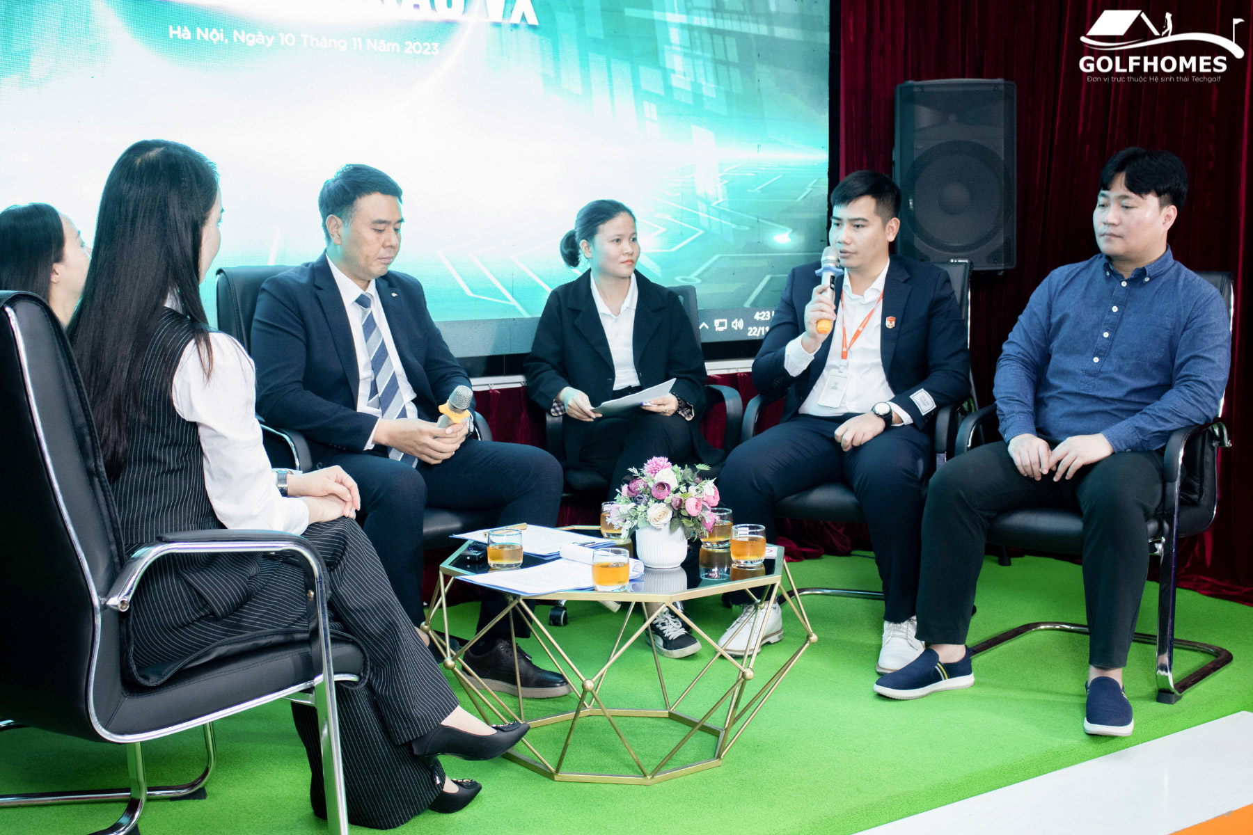 Giám đốc GolfHomes, Mr. Nguyễn Tuấn Anh chia sẻ về tầm nhìn phát triển phần mềm Kakao VX tại Việt Nam