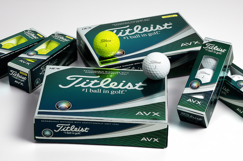 Bóng Titleist AVX vàng là sự lựa chọn hoàn hảo giúp golfer gia tăng điểm số