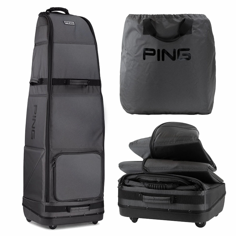 Túi hàng không golf Ping BAG35967 có sức chứa lớn, phù hợp với golfer thường xuyên phải di chuyển xa