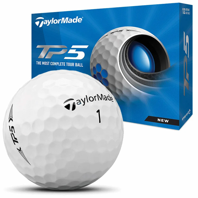 Bóng golf TaylorMade TP5 TM21 giúp golfer thực hiện cú đánh bóng chuyên nghiệp hơn