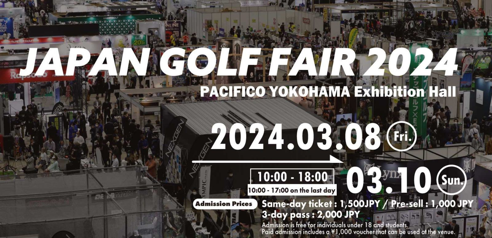 Japan Golf Fair 2024 - Triển lãm golf Nhật Bản lần thứ 58
