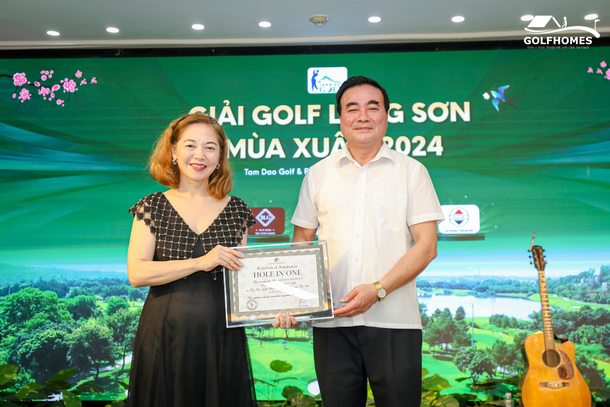 Giải HIO của golfer Nguyễn Thị Hồng đã truyền cảm hứng đến đông đảo golfer tham gia giải golf