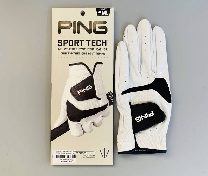 Găng tay golf Ping Sport Tech có thiết kế trẻ trung, hiện đại