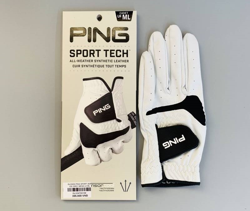 Găng tay Ping Sport Tech tạo cảm giác thoải mái cho golfer khi thực hiện cú vung gậy