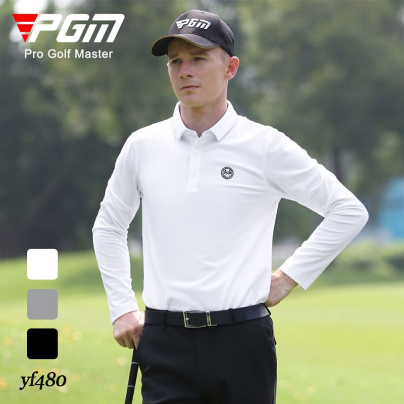 Áo golf nam dài tay PGM là mẫu áo quốc dân, golfer yêu thích