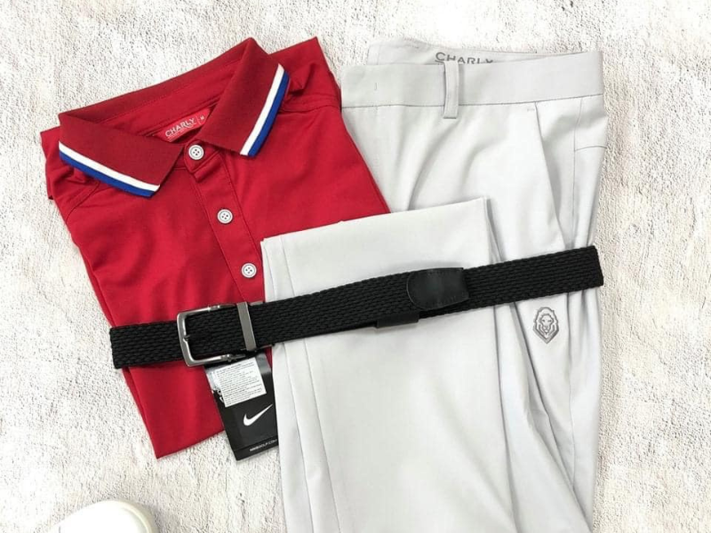 Áo golf Charly kiểu dáng trẻ, thời thượng