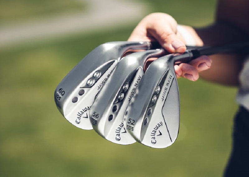 Gậy golf Wedge Callaway Jaw Raw cho cú đánh bóng hoàn hảo