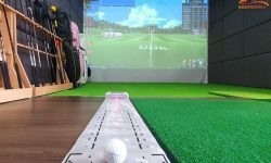 Bàn giao phòng golf 3D và thảm Putting Laser Pro