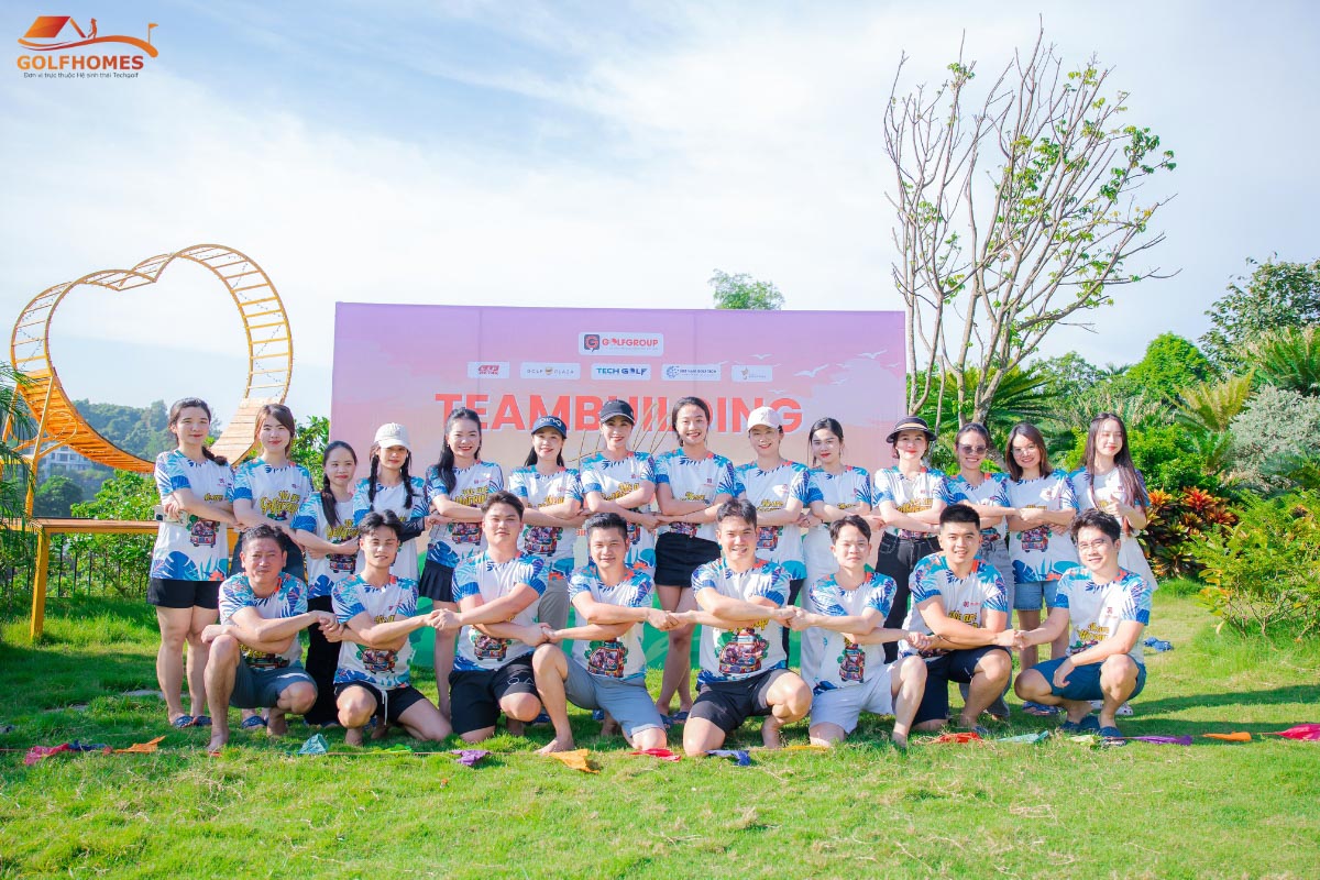 Team building "Vui Hòa Bình - Cháy Hết Mình": Cùng Golfhomes bứt phá 2 quý cuối năm