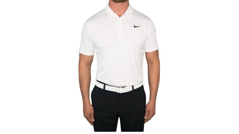 Áo golf Nike 838865 được nhà sản xuất làm từ chất liệu polyester cao cấp